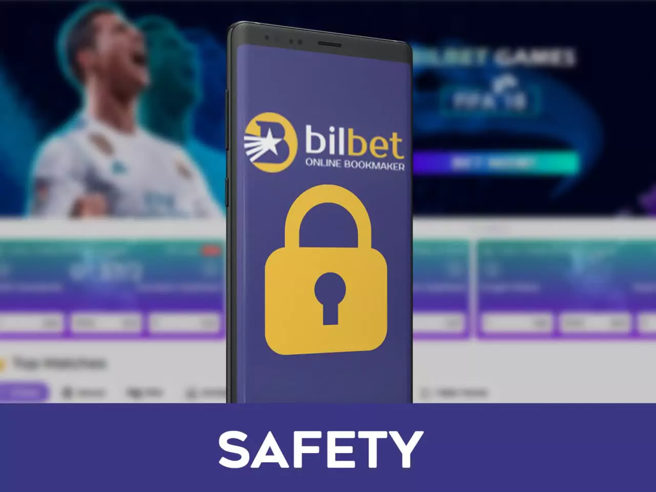 You data is under the strong protection in the Bilbet app.