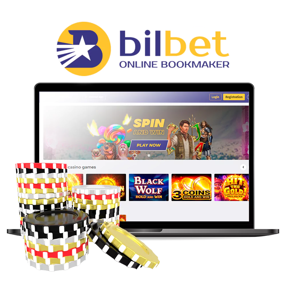 Play online casino games at Bilbet.