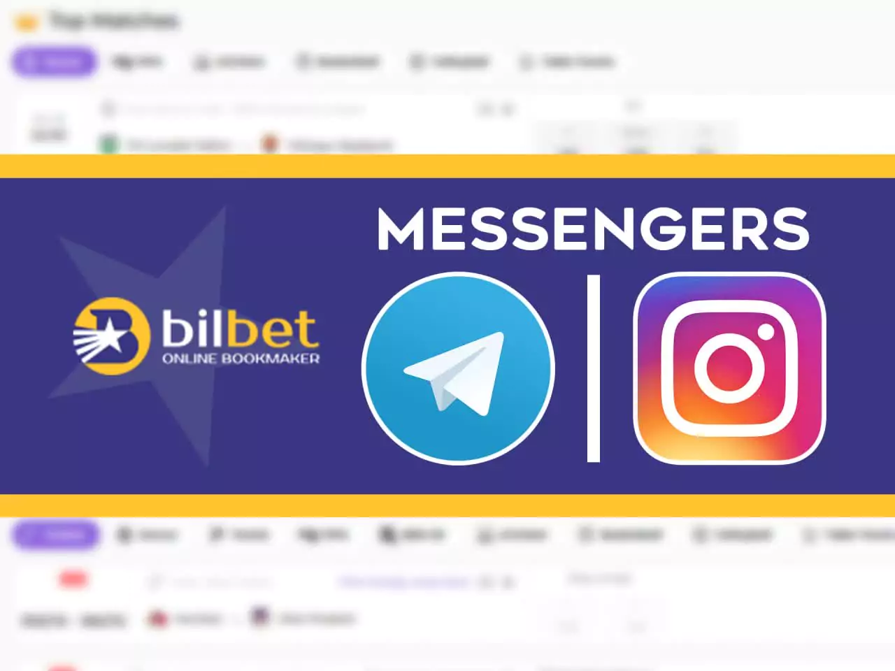 You can also reach the Bilbet team in the social media.